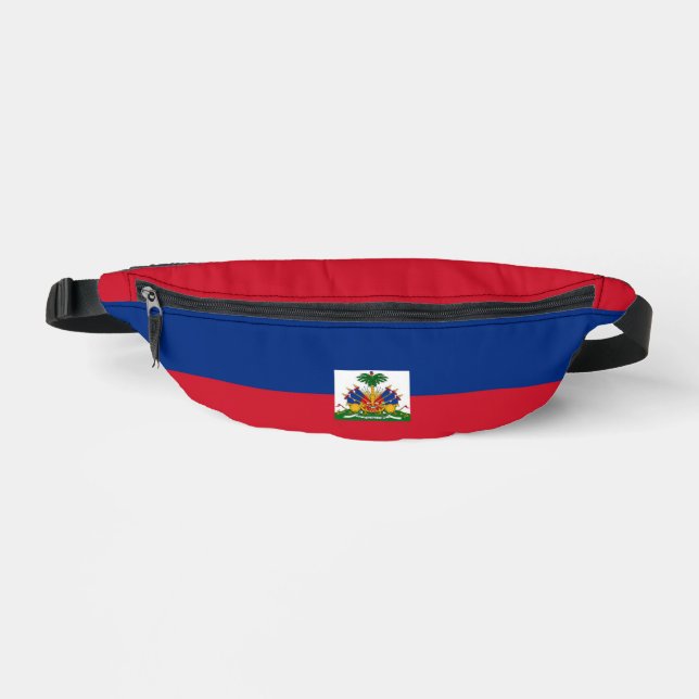 Sacs Banane Drapeau Haïti (Recto)