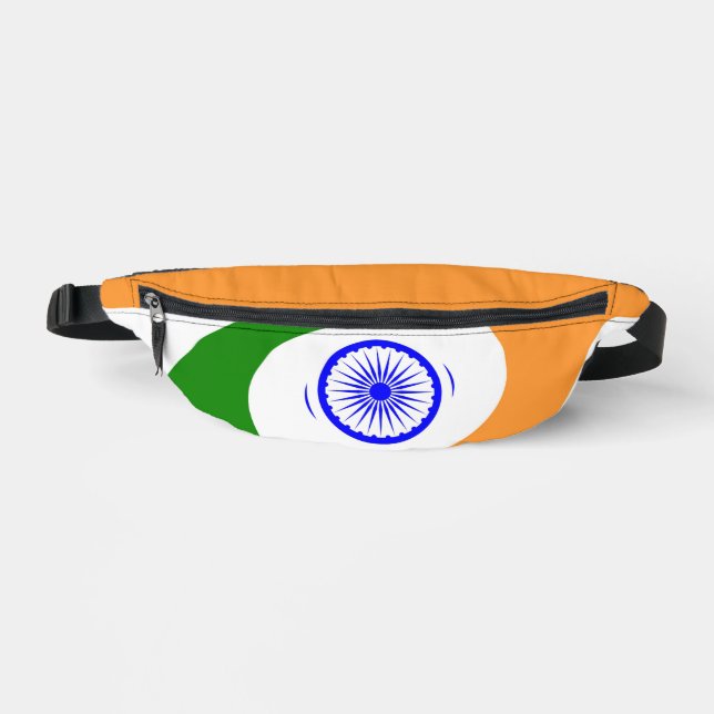 Sacs Banane Drapeau indien (Recto)