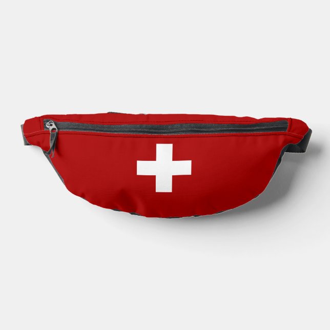 Sacs Banane Drapeau suisse (Poser)