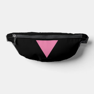 Sacs Banane Drapeau triangle rose de SlipperyJoe Symbole rose