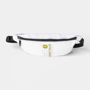 Sacs Banane Drapeau vintage pour grand-père de softball Vector