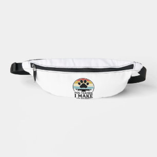 Sacs Banane Dresseur de chiens, je fais asseoir, vintage, chem
