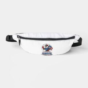 Sacs Banane Drôle de 4 juillet Eagle Bruh maillot patriotique