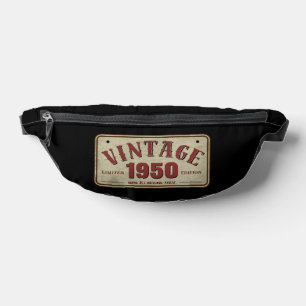 Sacs Banane Édition limitée vintage 1950, toutes pièces d'orig