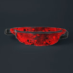 Sacs Banane Effet Retro Paint Splatter rouge et noir<br><div class="desc">Motif brillant et éclatant, le design éblouissant est un mélange de rayures rouges et noires. Ce design abstrait et désordonné serait le cadeau idéal pour un artiste, pour une escapade de week-end, des vacances d'été, pour des sorties shopping, ou une randonnée dans un pub champêtre. Vous pouvez utiliser ce design...</div>