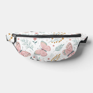 Sacs Banane Élégance Botanique de Jardin Papillon Floral Paste