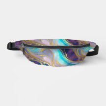 Elégant Faux Gold avec pierre opale Turquoise et v