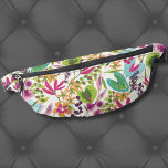 Sacs Banane Élégant floral tropical<br><div class="desc">Ce joli tirage ressemble à une vintage impression tropicale florale ! Les parts de rose,  violet,  bleu,  vert,  jaune,  orange,  et plus encore mélangées. Idéal pour les cadeaux ou les produits. Pink Bleu Vert Moderne Vintage Floral Tropical Pack Fanny.</div>