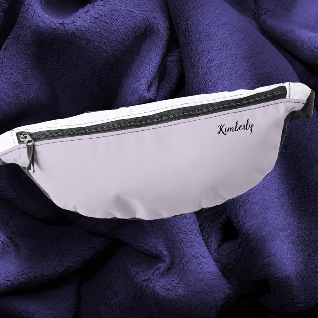 Sacs Banane Élégant Moderne Violet Sacsoche Monogrammée à la T (Créateur téléchargé)