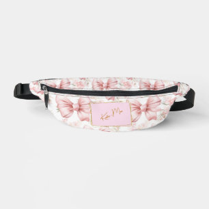 Sacs Banane Elégant Whimsical Personnalisé Coquette Bow