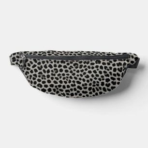 Sacs Banane Élégante collection moderne de luxe blanc léopard