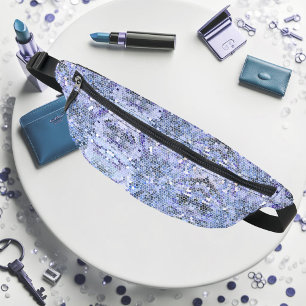 Sacs Banane Elégante mosaïque bleue glace, moderne