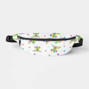 Sacs Banane enfants arc-en-ciel chien chiot pois couleurs vive
