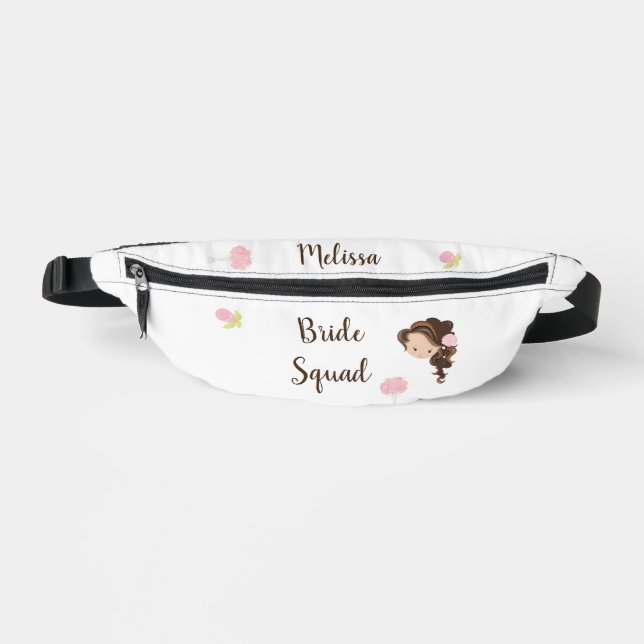 Sacs Banane Équipe de mariées personnalisée (Recto)