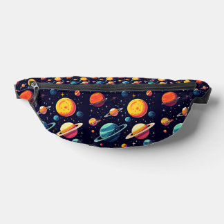 Sacs Banane Espace design Print Cut Sew Fanny Pack