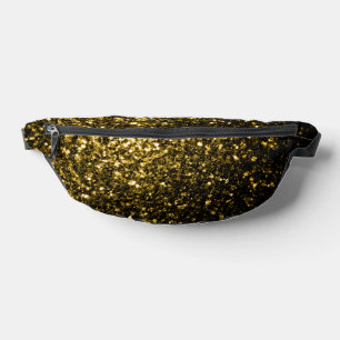 Sacs Banane Étincelle de parties scintillant d'or