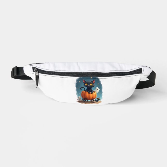 Sacs Banane Express Chat Citrouille (Recto)