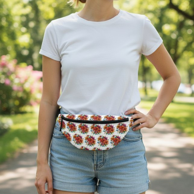 Sacs Banane Fanny pack floral (Créateur téléchargé)