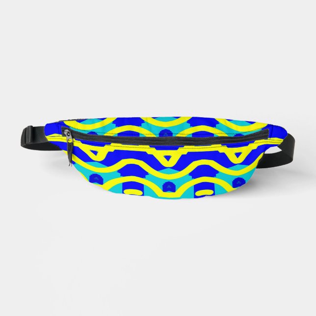 Sacs Banane Fanny pack, Multicolor classique design sans soudu (Recto)