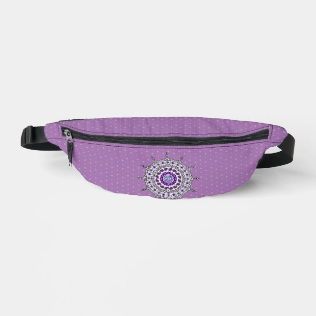 Sacs Banane Fantaisie Mehndi Argent (Recto)