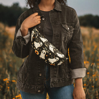 Sacs Banane Fantômes de goth d'été et tournesols Éffrayants