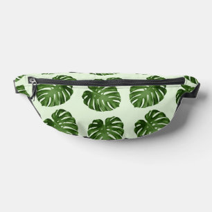 Sacs Banane Feuilles de palmiers, Feuilles verts, Motif tropic