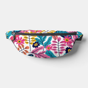 Sacs Banane Feuilles tropicales vibrantes et botanique exotiqu