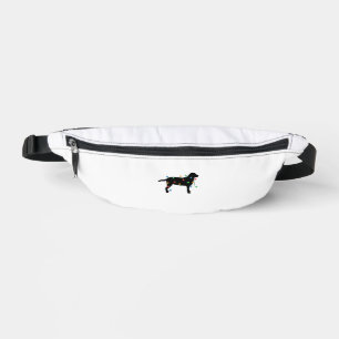 Sacs Banane Feux de Noël Labrador Retriever Dog Shirt