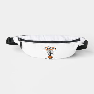 Sacs Banane Fille d'Halloween sans costume Citrouille vintage_