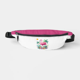 Sacs Banane Flamingo rose tropicale/Floride