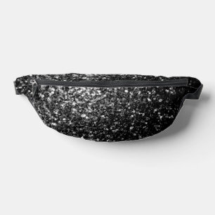 Sacs Banane Flamme de parties scintillant gris foncé
