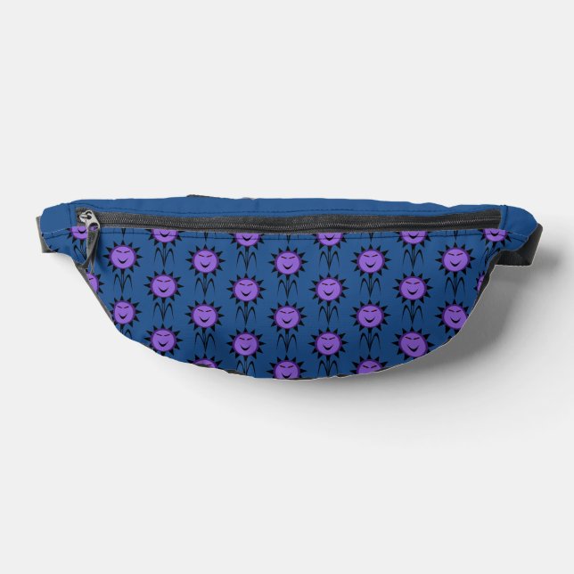 Sacs Banane Fleur maléfique Kawaii Goth Halloween Motif (Poser)