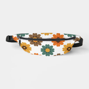 Sacs Banane Fleur Rétro Florale et Botanique Vintage des Année