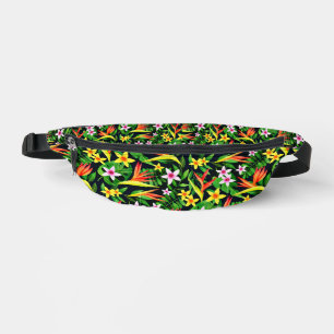 Sacs Banane Fleurs Aquarelles Et Fruits Motif Floral-23768