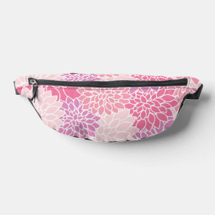 Sacs Banane Fleurs Dahlia, Motif De Fleurs, Dahlia Rose