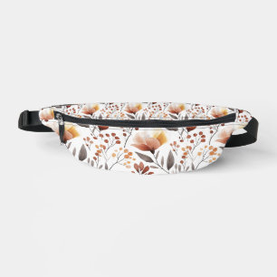 Sacs Banane Fleurs Floral Pattern Sublimation-95653