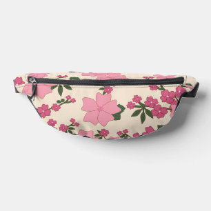Sacs Banane Fleurs Roses, Motif Floral, Motif De Fleurs