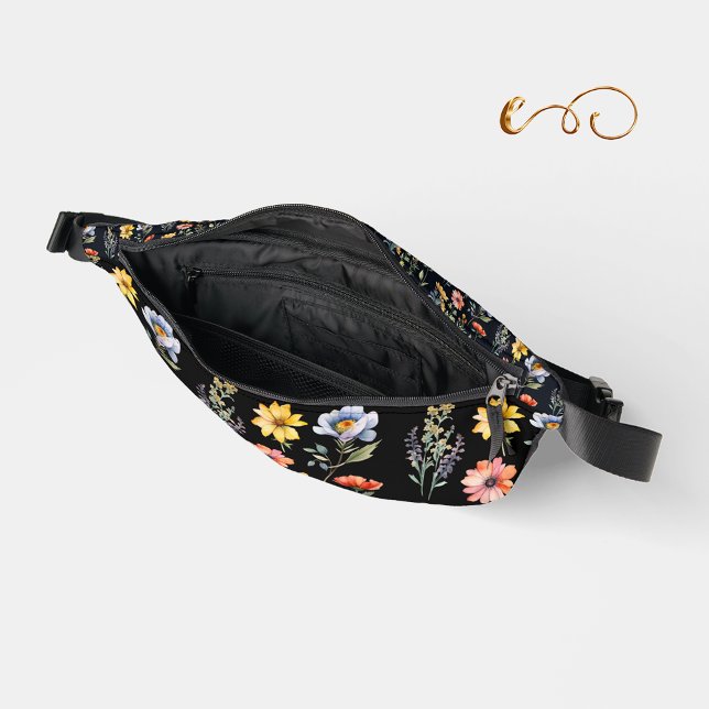 Sacs Banane Fleurs sauvages d'été (Créateur téléchargé)