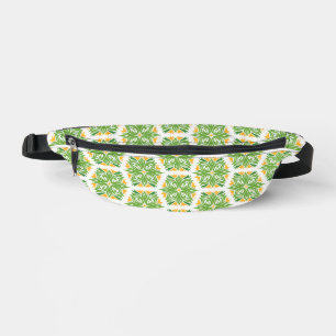 Sacs Banane Fleurs Vertes, Motif De Fleurs, Modèle Floral