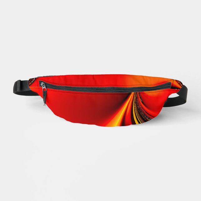 Sacs Banane Fractale Orange Fury  (Recto)