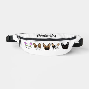 Sacs Banane Frenchie Mom Dessin Français Bulldog Face