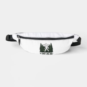 Sacs Banane Funny Bigfoot Papa Maillot de forêt vintage Design