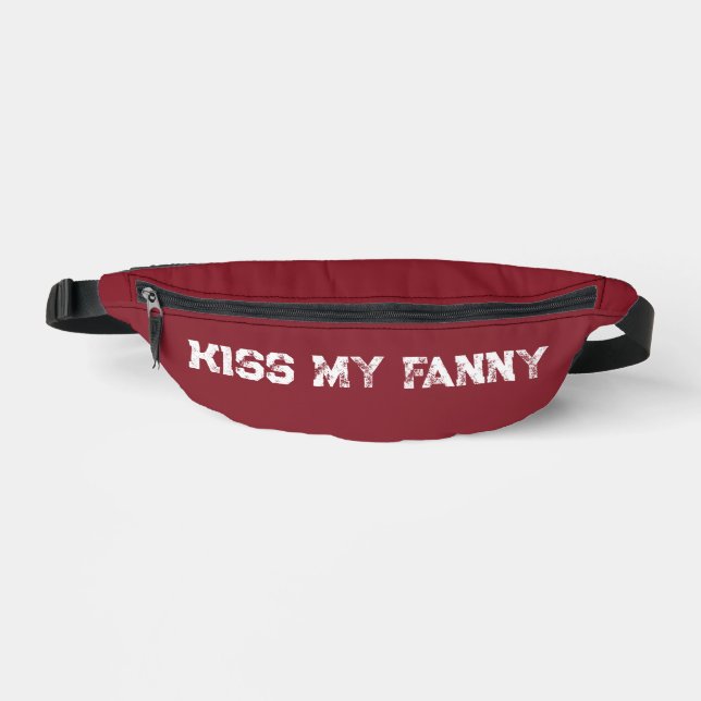 Sacs Banane Funny Red Fanny Pack (Recto)