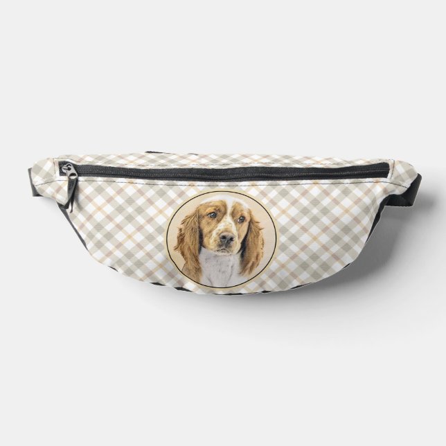 Sacs Banane Gallois Springer espagnol peinture de chien origin (Poser)