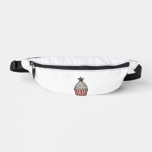 Sacs Banane Gâteau patriotique vintage gravure quatre juillet