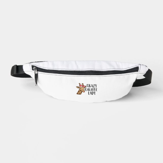 Sacs Banane Giraffe folle femme Giraffe (Recto)