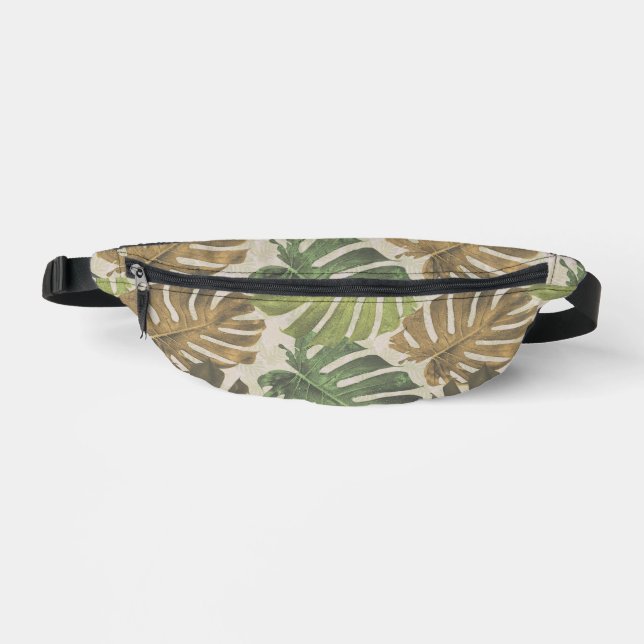 Sacs Banane Golden Palm Tropical Feuille (Recto)