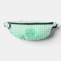 Golf Club personnalisé Mint Houndstooth