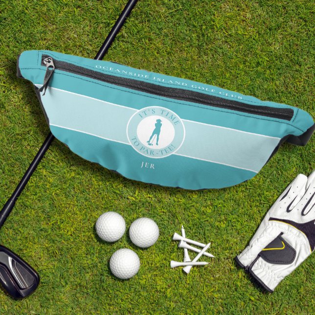 Sacs Banane Golf Humour Funny Par Tee Golfer Femme Turquoise V (Golf Humor Funny Par Tee Golfer Female Teal Green Fanny Pack)