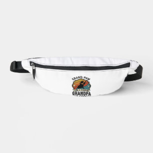 Sacs Banane Grand Paw Grand-père Chien Rétro Coucher de soleil